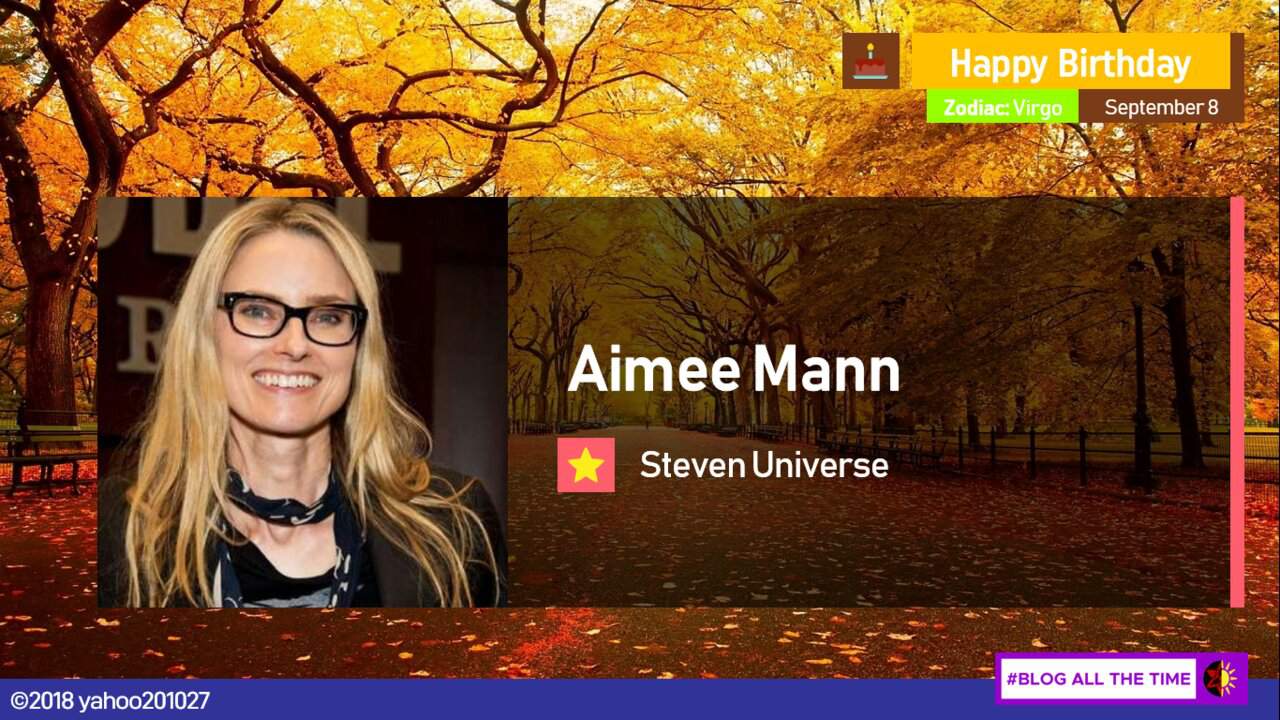 Happy Birthday, Aimee Mann | Cartoon Amino