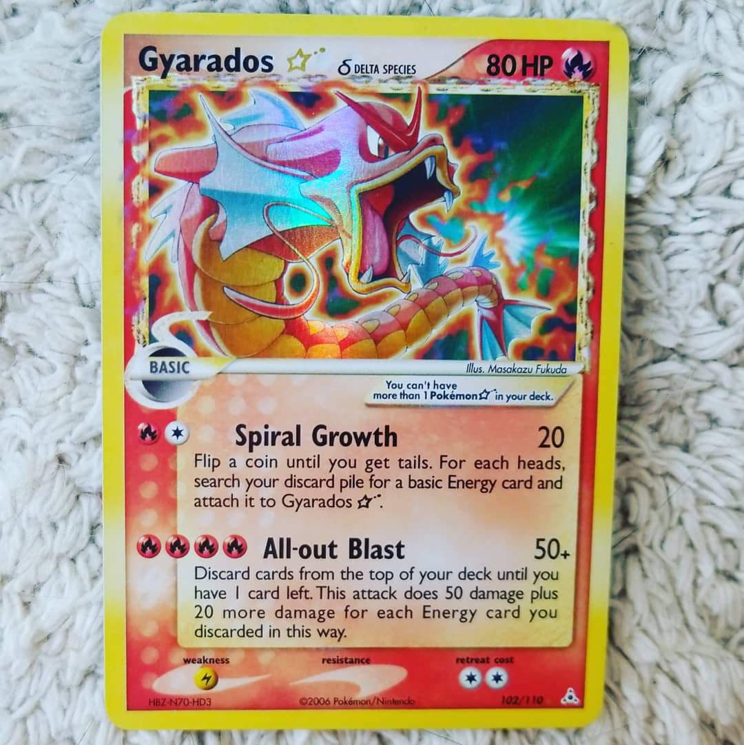 Gyarados Goldstar 🔥🔥🔥 | Pokémon Trading Card Game Amino