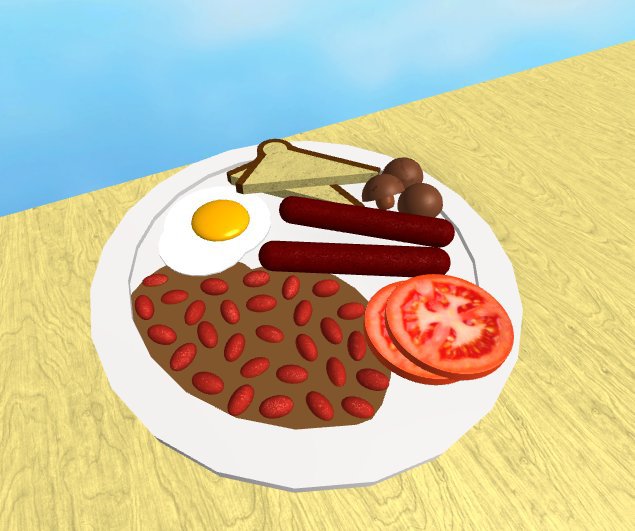 Roblox Template Food