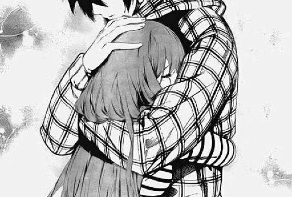 Anime girls hugging tumblr