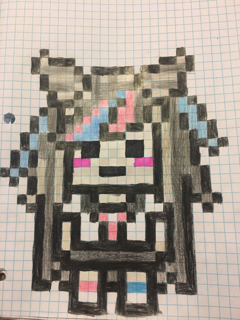 Ibuki Pixel Art | Danganronpa Amino