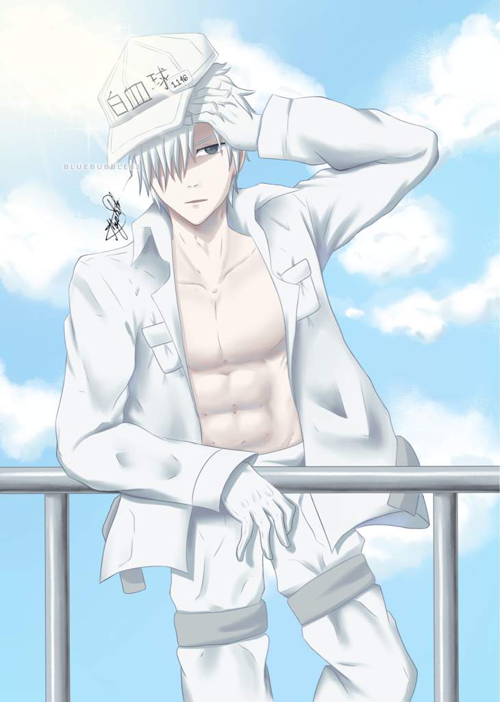 images White Blood Cell Anime Fanart white blood cell fanart collab