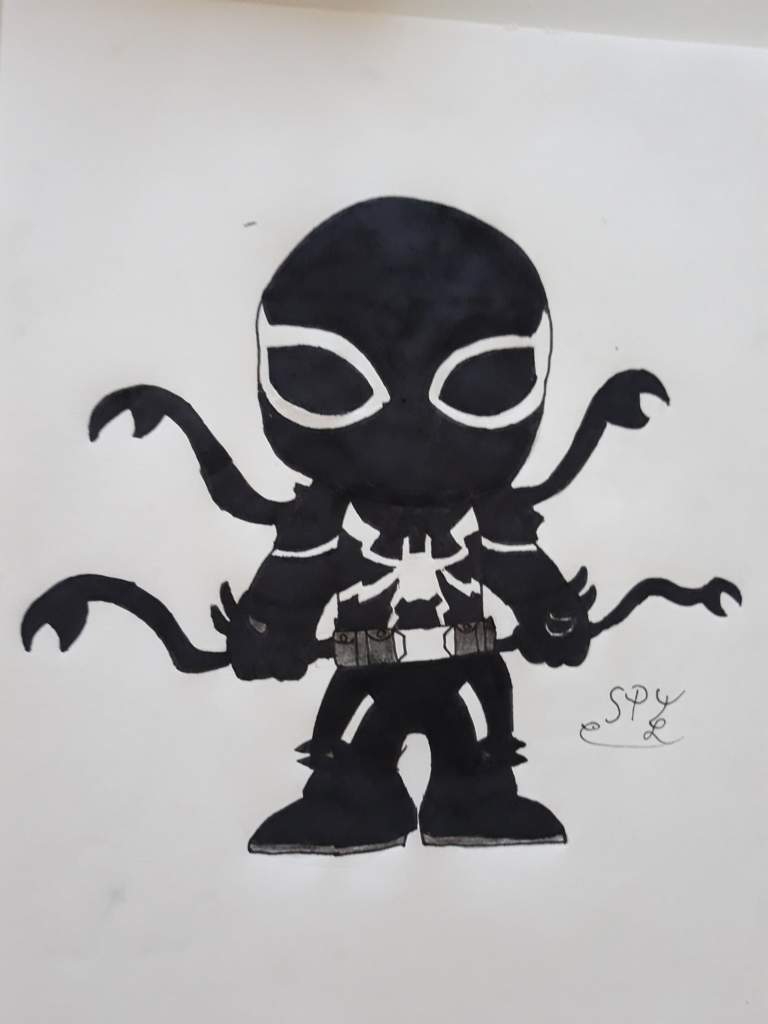 Agent Venom Marvel Draw Fr Amino