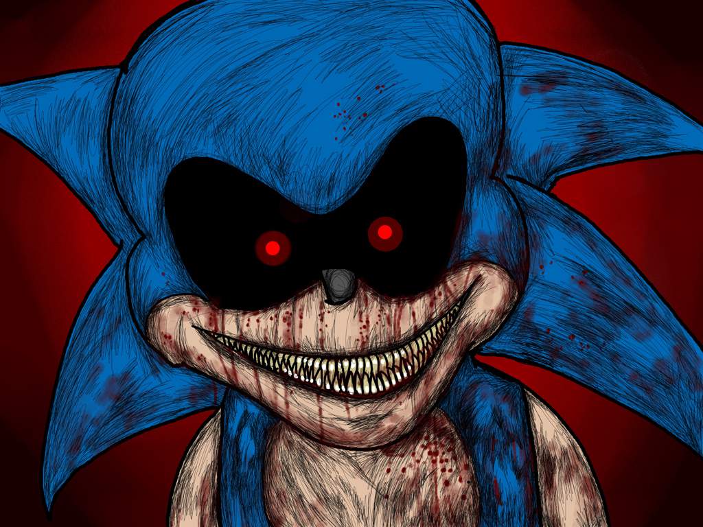 Sonic Exe Creepypasta Drawing Mrcreepypasta Amino