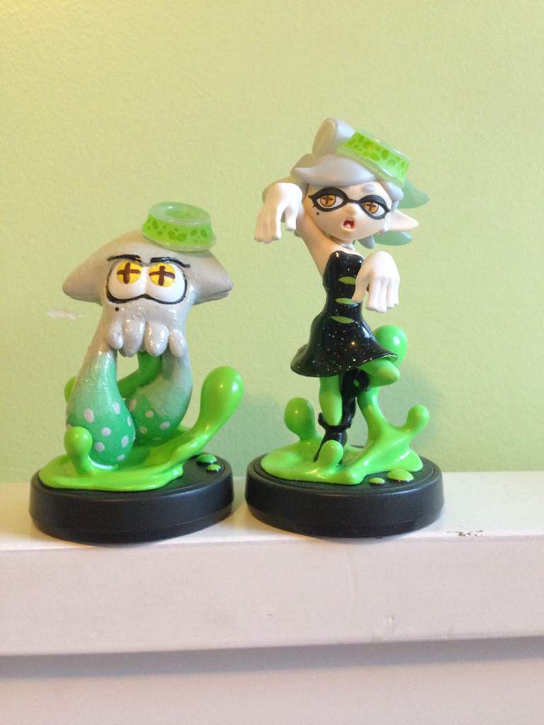 green squid amiibo splatoon 2