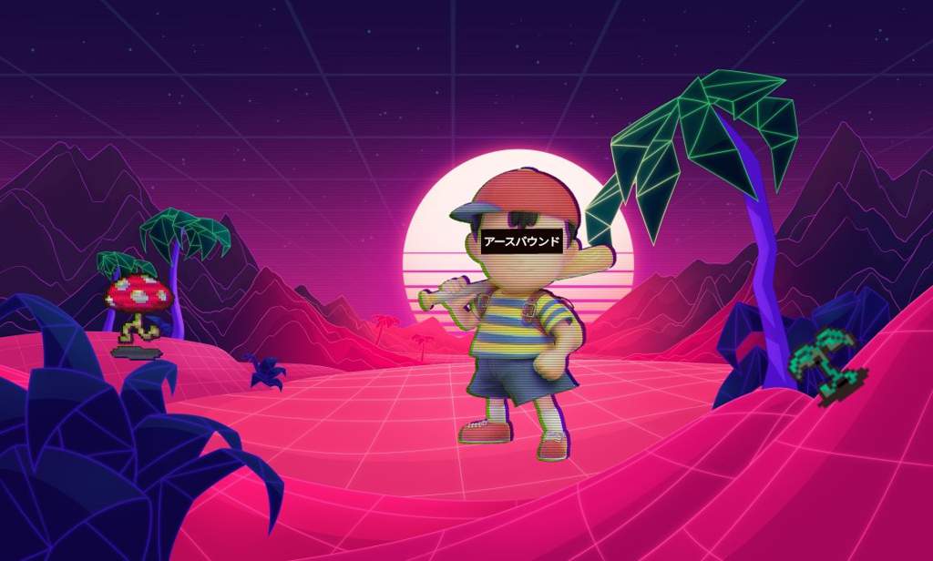 What Do You Guys Think Of This Vaporwave Earthbound Wallpaper 2 Earthbound Amino