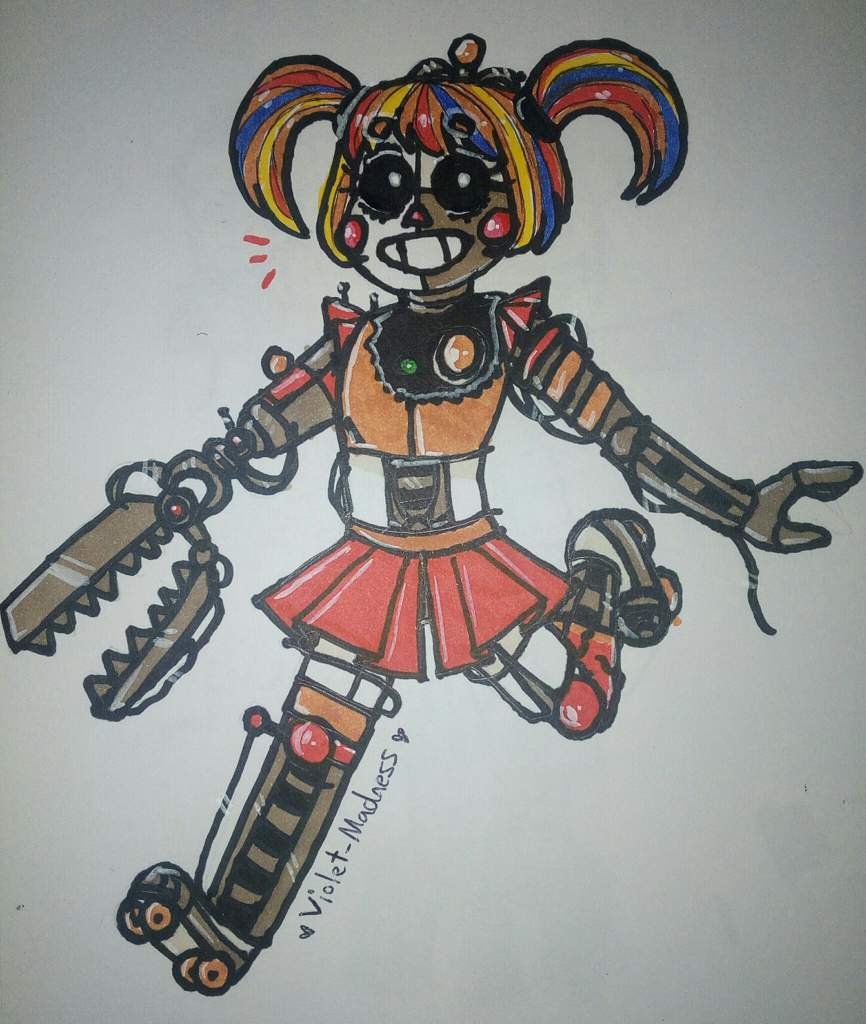 Scrap Baby Fanart Five Nights At Freddy S Amino