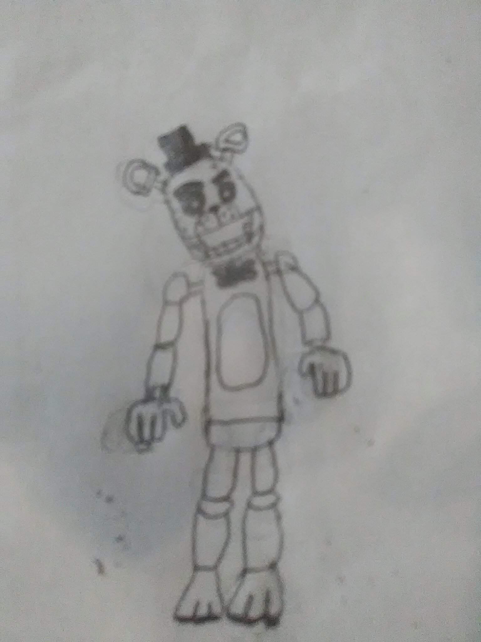 A bad goldi drawing | Five Nights At Freddy's Amino