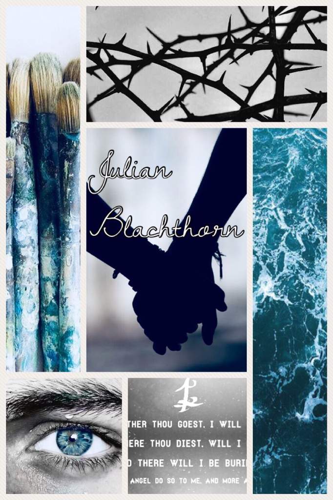 Julian Blackthorn Aesthetic/Collage | Shadowhunters Amino