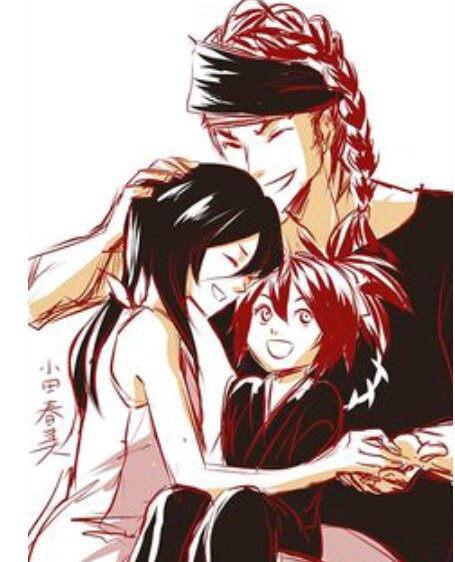 Captain Rukia and renji. Kid | Bleach Amino