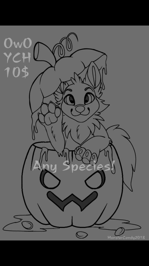 OWO halloween YCH!