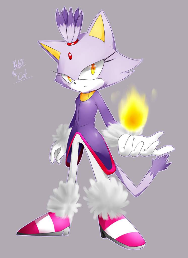 Blaze the cat | Sonic the Hedgehog! Amino