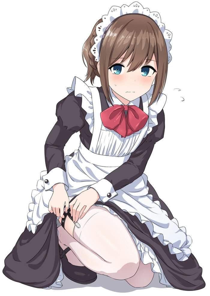 Maid sensual dickforlily anime