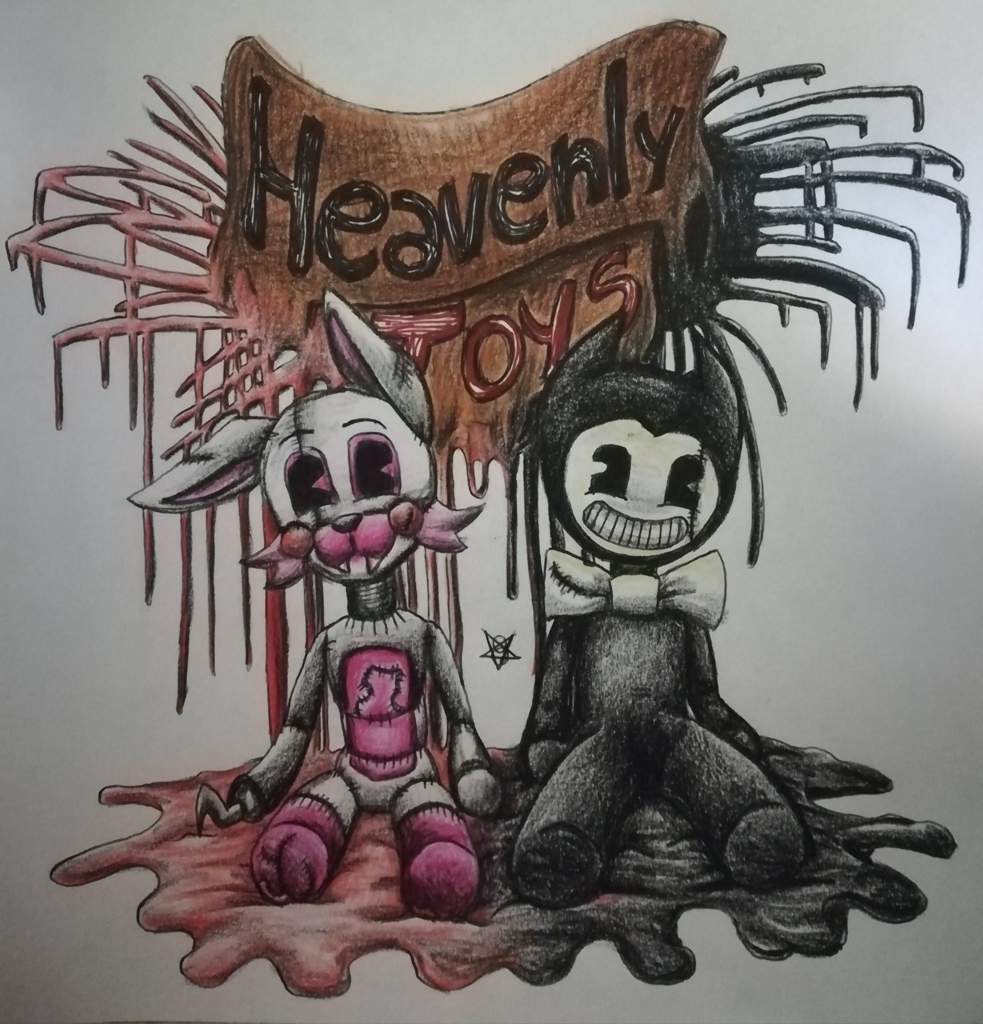 bendy and the ink machine heavenly toys