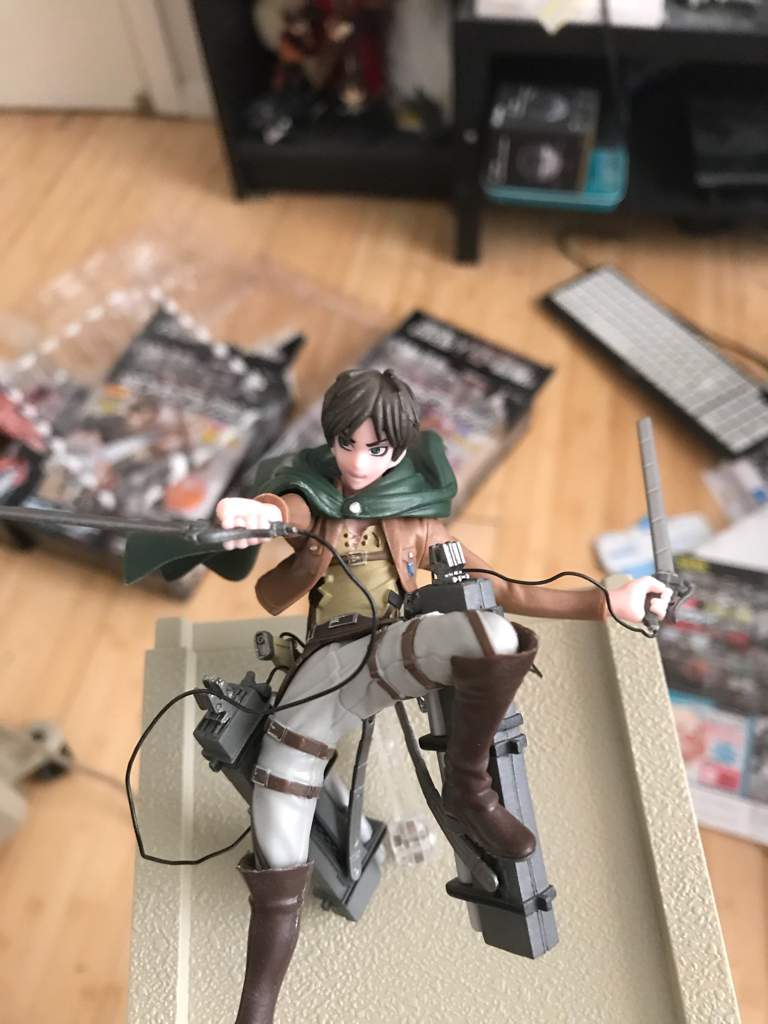 monthly attack on titan official figurine collection