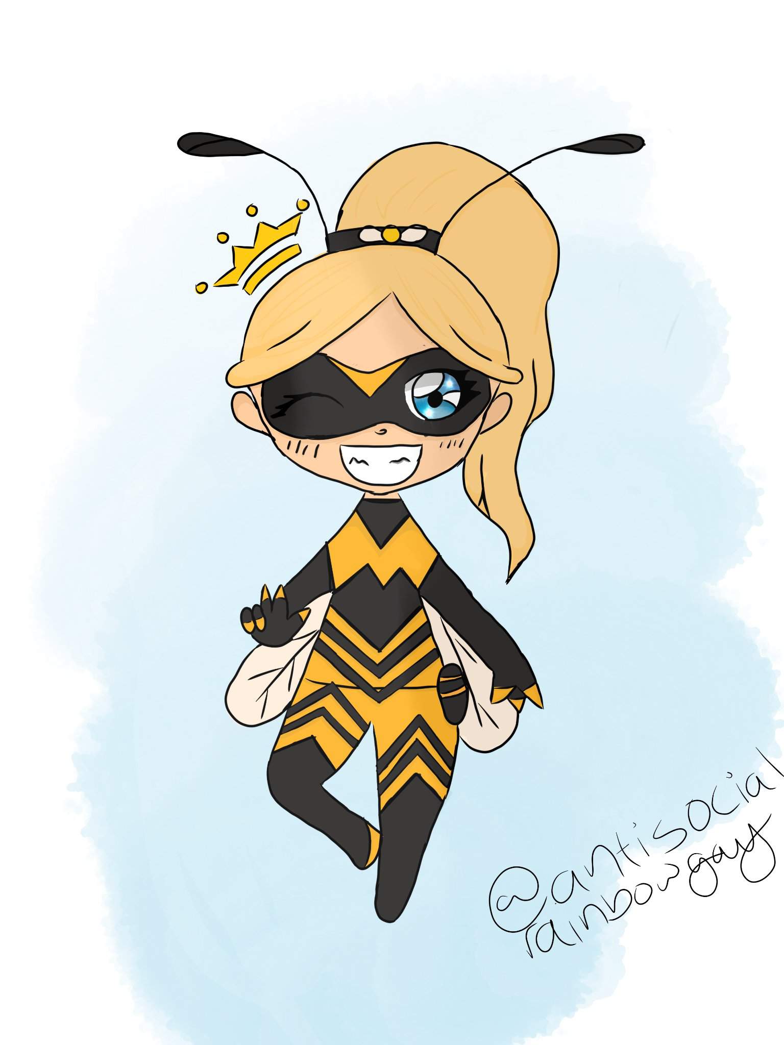 Queen Bee Chibi | Miraculous Amino