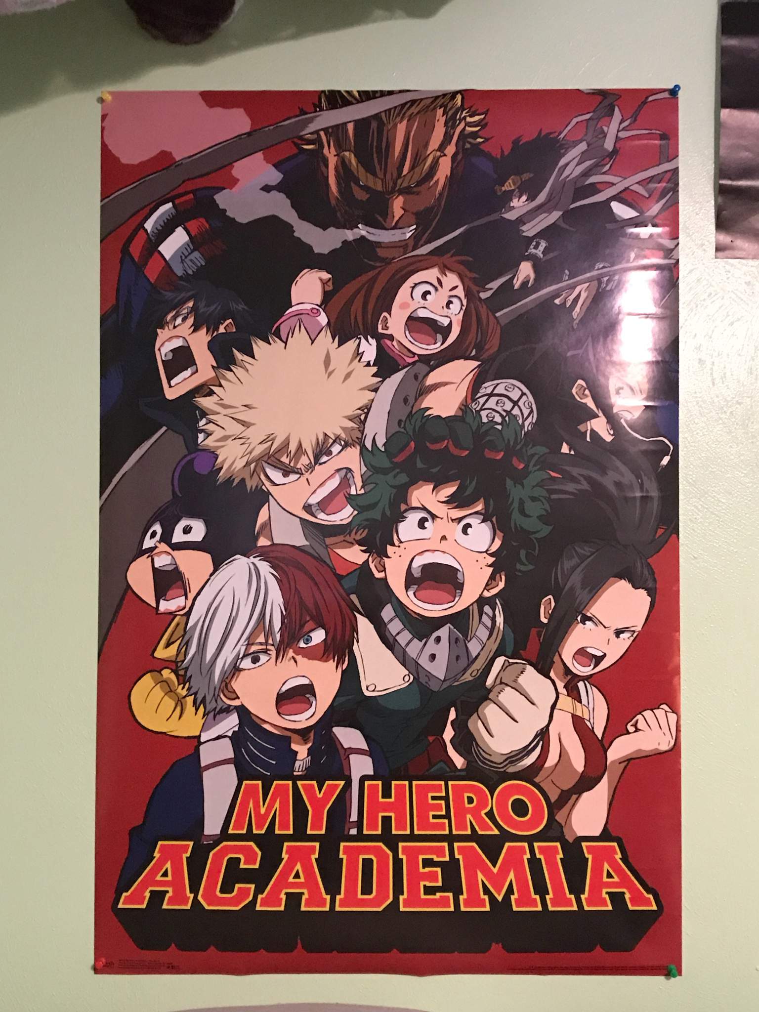 MY FIRST MHA POSTER | My Hero Academia Amino