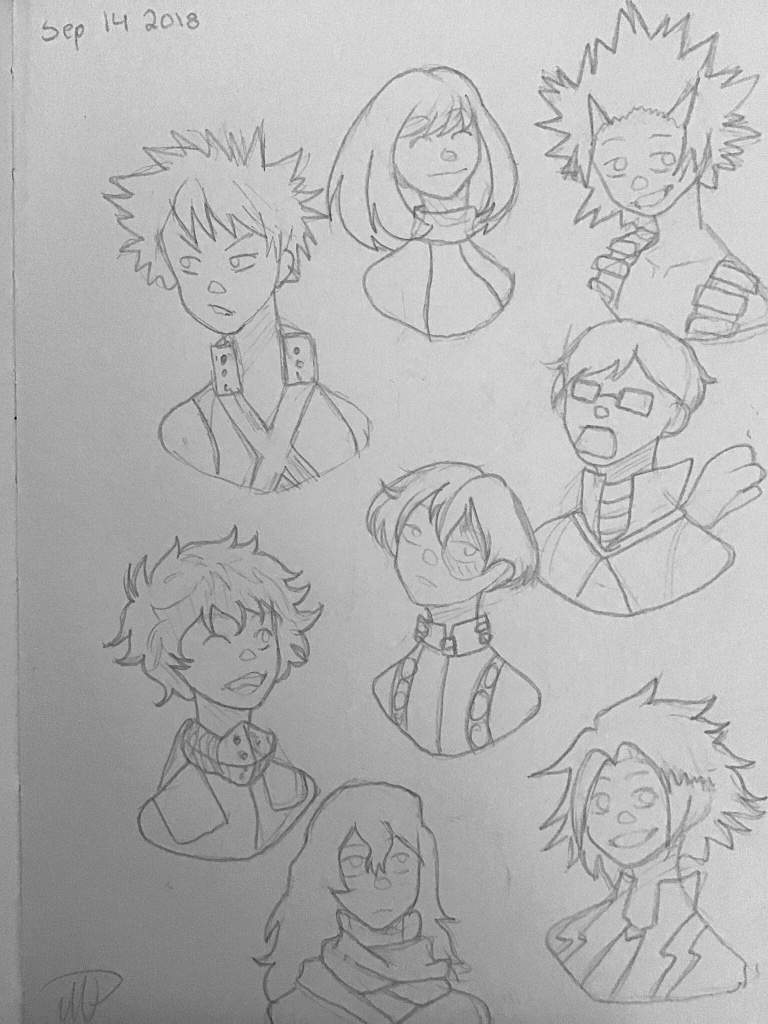 A page of My Hero Academia trash | Art Amino