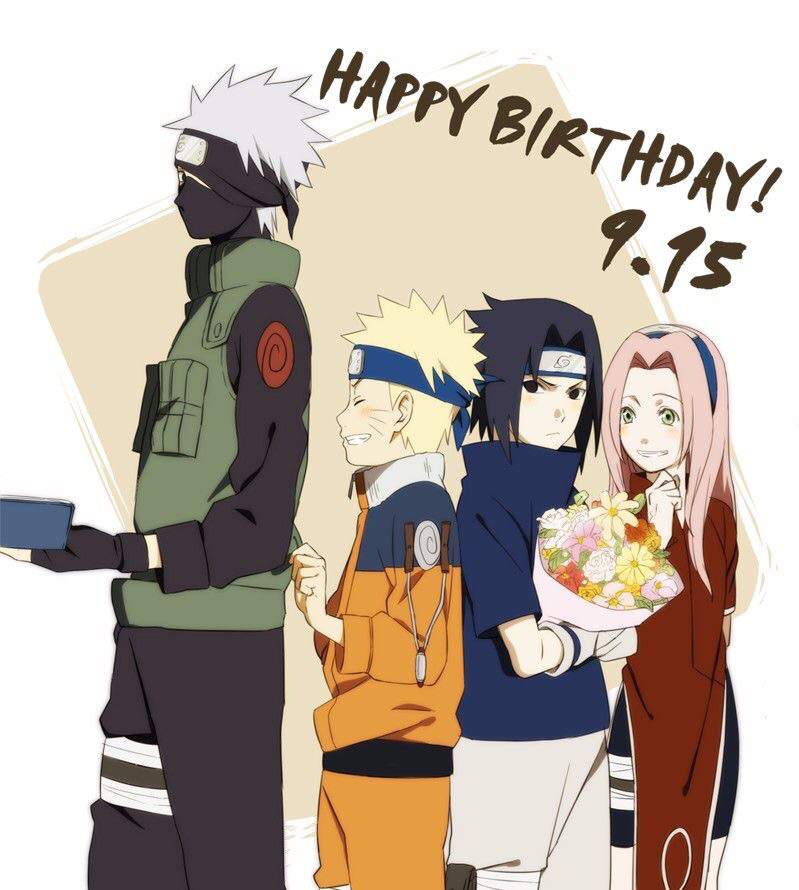 Joyeux Anniversaire Kakashi 😉 | Naruto [FR] Amino