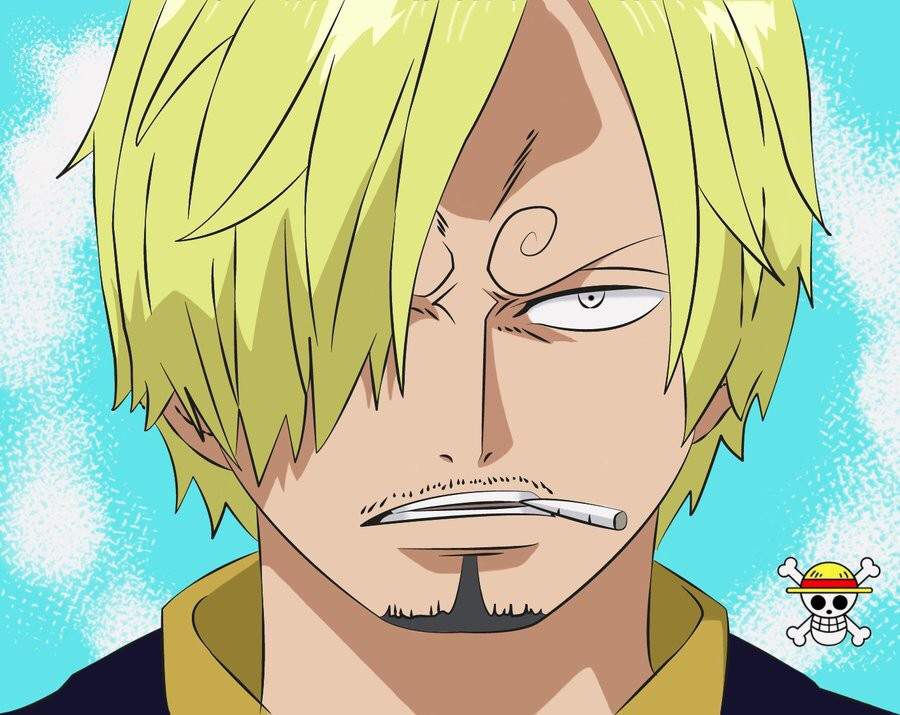 sanji one piece face