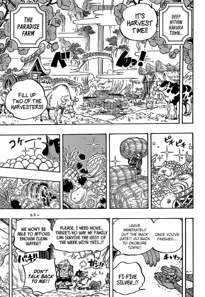 One Piece Chapter 917 The Treasure Ship Of Provisions Chapter Analysis One Piece Amino