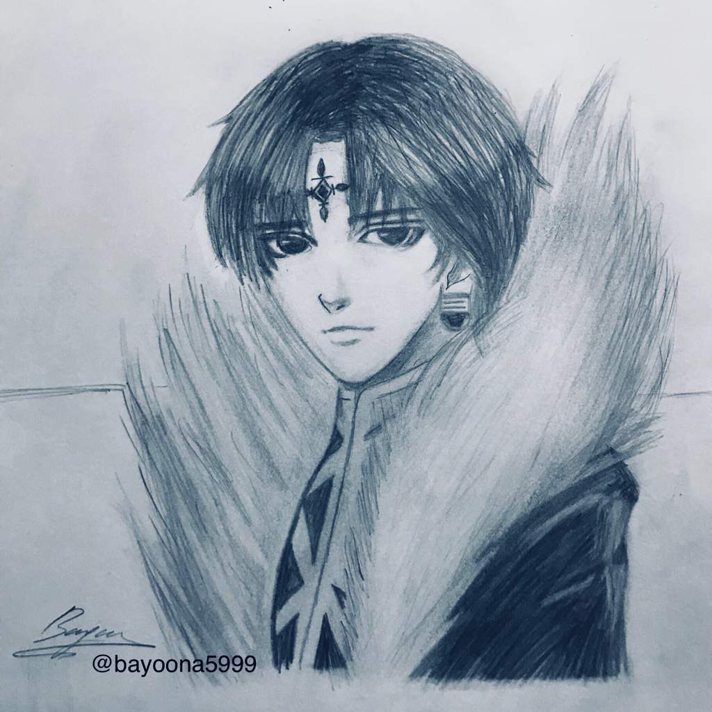 chrollo the spiders leader what do you think of my drawing follow me on instagram https instagram com p bnbgsj5fprz - follow the spiders instagram