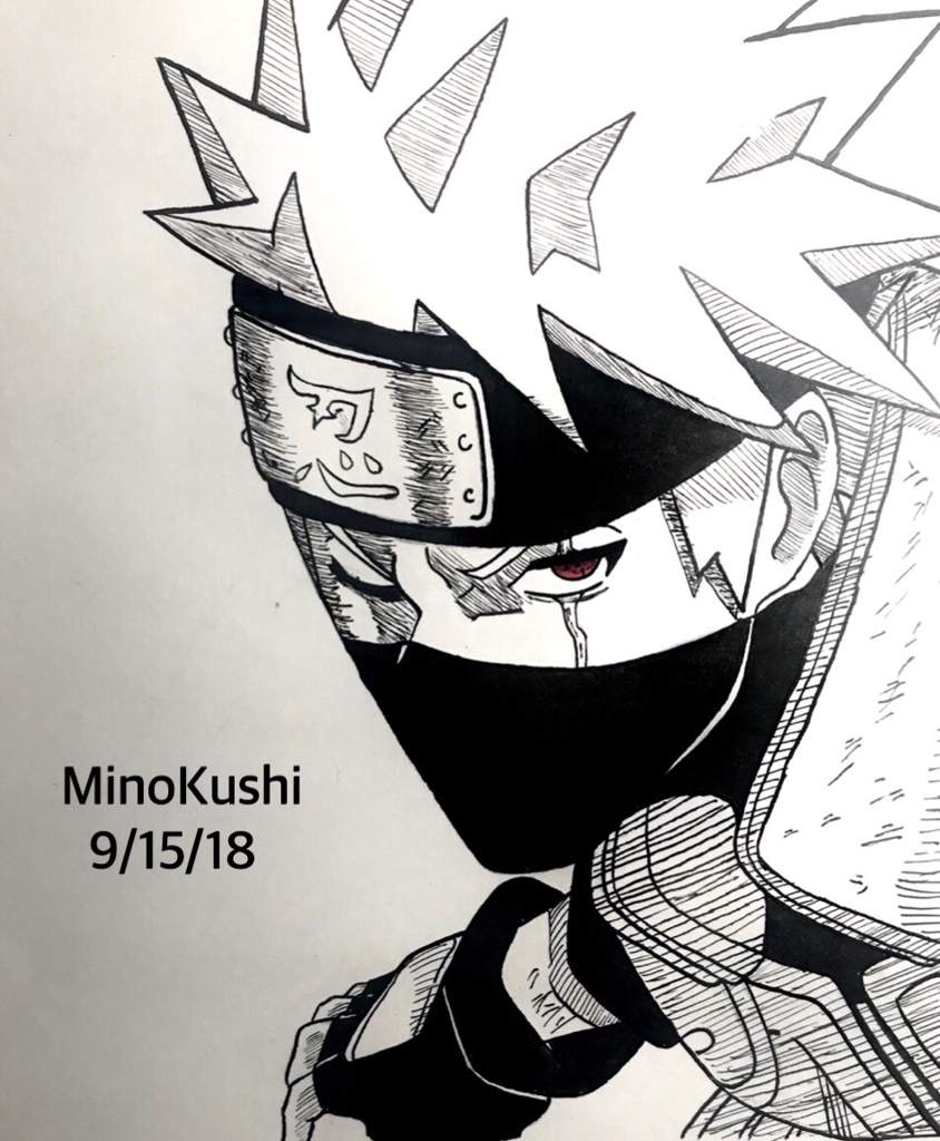 Kakashi (4th Great Ninja War) Drawing | Naruto Amino