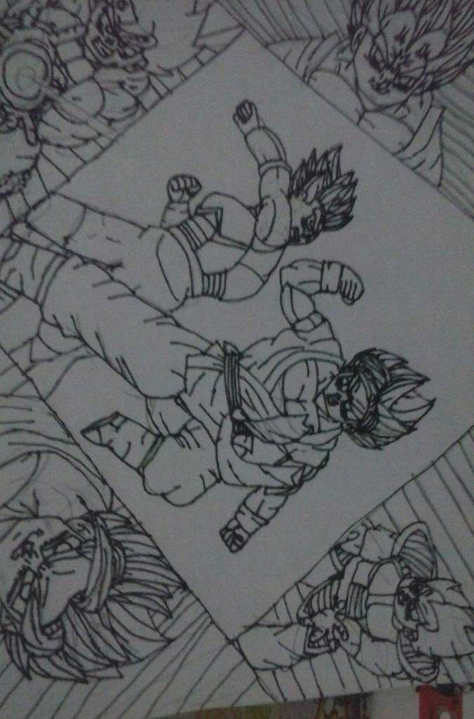 Dibujo De Goku Vs Vegeta Dragon Ball Espa Ol Amino