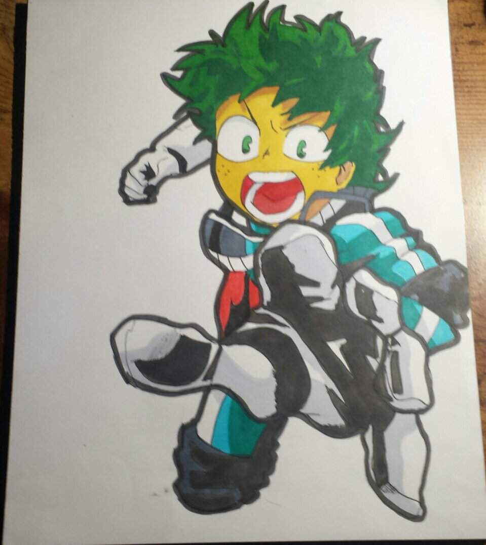 MIDORIYA CON EL ONE FOR ALL | •Arte Amino• Amino