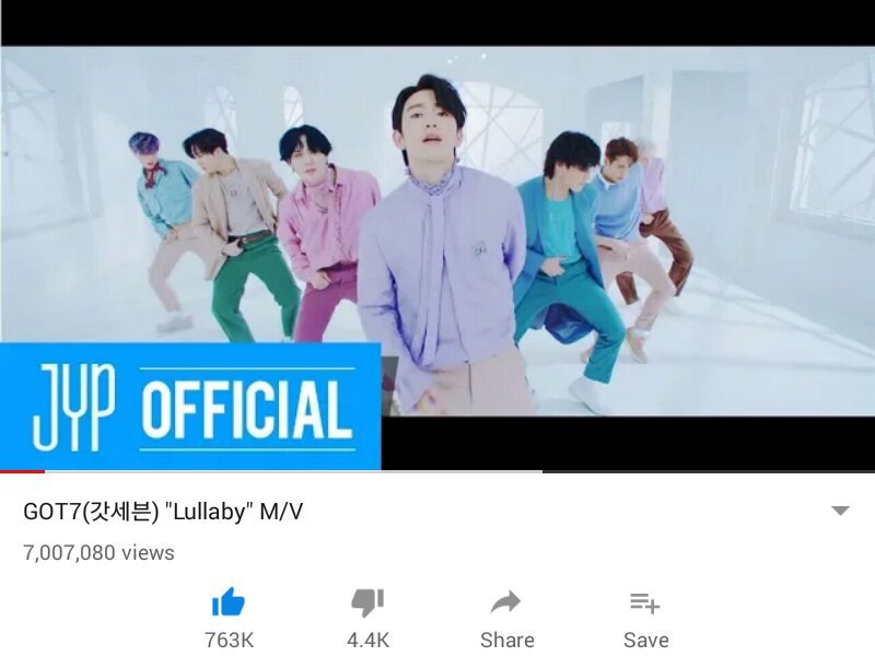 GOT7 LULLABY MV HITS 7 MILLION VIEWS | GOT7 Amino