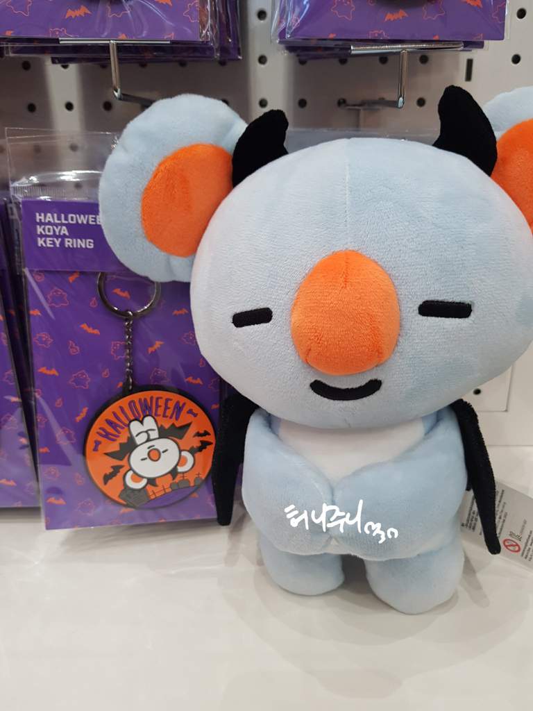 halloween bt21 plush