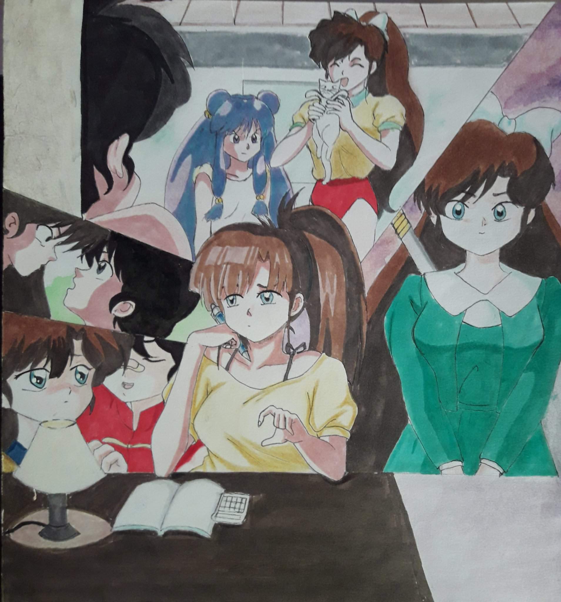 Dibujo de Ukyo Kuonji (Ranma 1/2) | •Anime• Amino