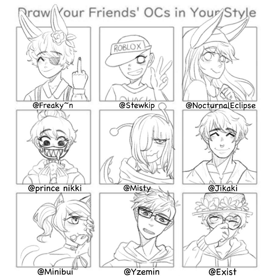Draw Your Friend S Ocs In Your Style Roblox Amino - roblox girl chest shading