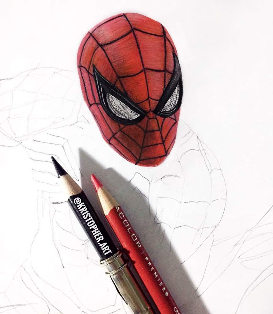 Dibujo de Spiderman PS4 | •Arte Amino• Amino