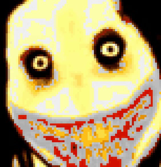 jeff the killer pixel art