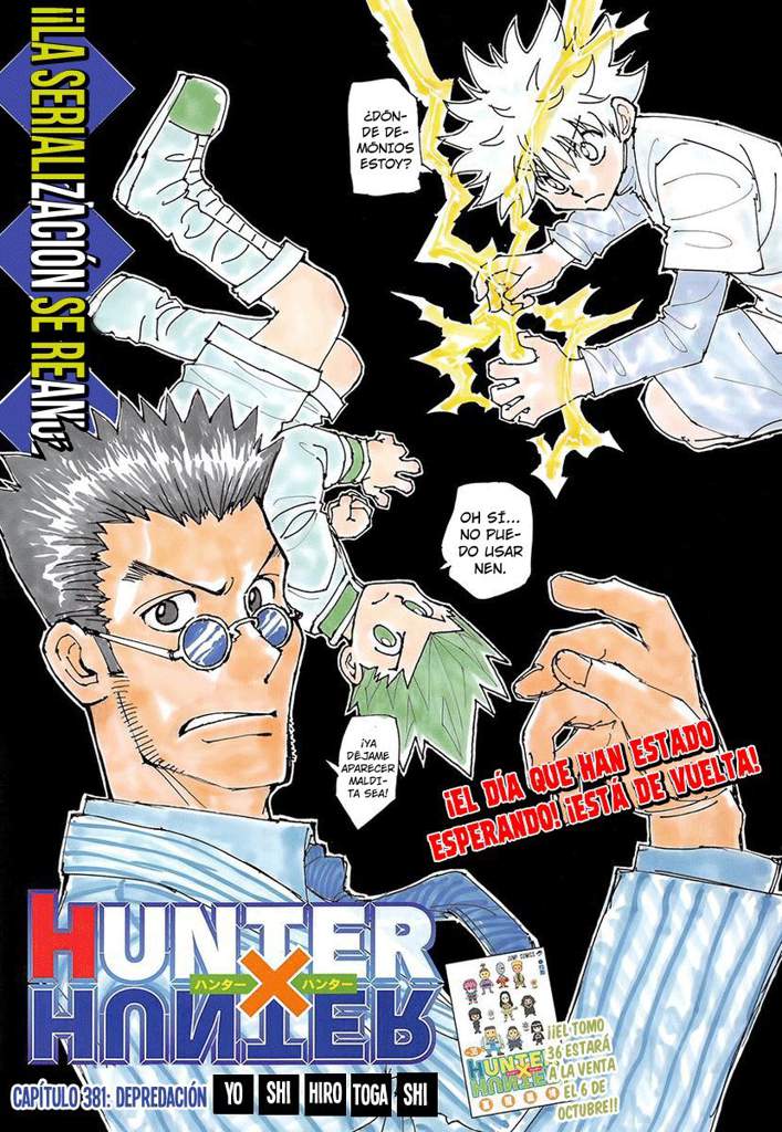 Hunterxhunter Capitulo 381 Wiki Hunter X Hunter Amino