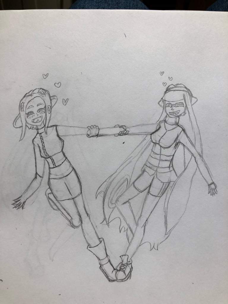 Female Agent 8 X Female Agent 3 Splatoon Amino 