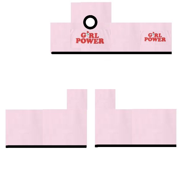 Crop Top Templates For Roblox Shirts