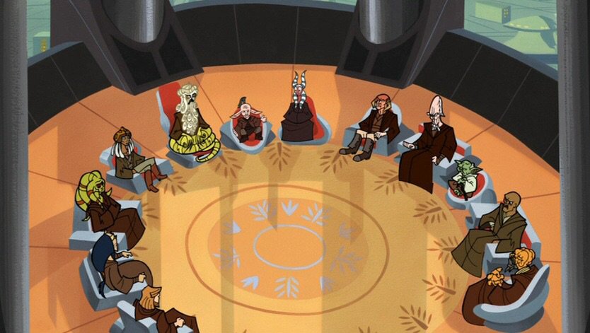 star wars jedi council room