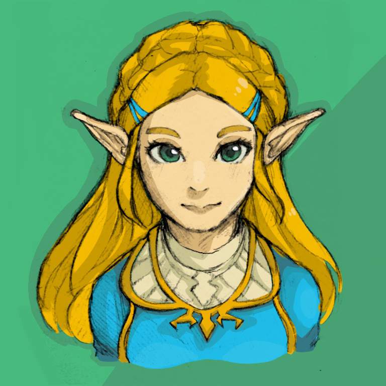 Breath of the Wild Zelda fanart | Zelda Amino