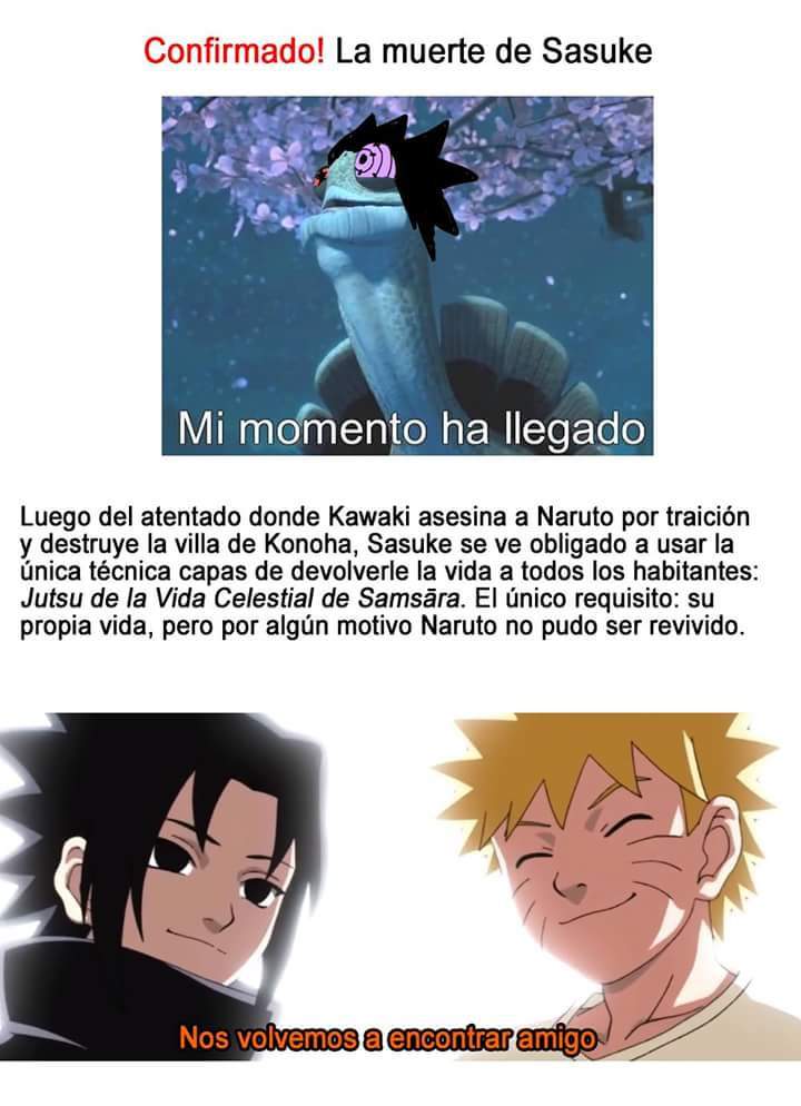 Muerte de Naruto y Sasuke en Boruto | •NarutoVerse• Amino