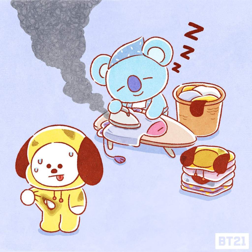 Bt21 Illustrations Sep 1 23 2018 Bts Amino