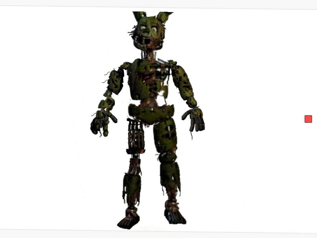 Withered springtrap.