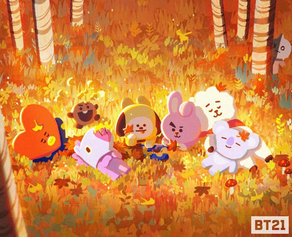 BT21 ILLUSTRATIONS (Sep 1-23, 2018) | BTS Amino