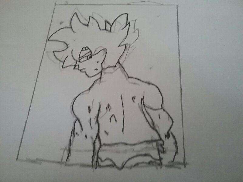 Cómo dibujar a Goku limit Breaker paso a paso Arte Amino Amino