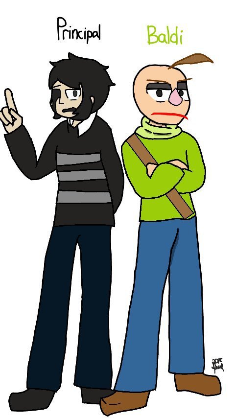 My baldi and principal style | Baldi's Basics Amino