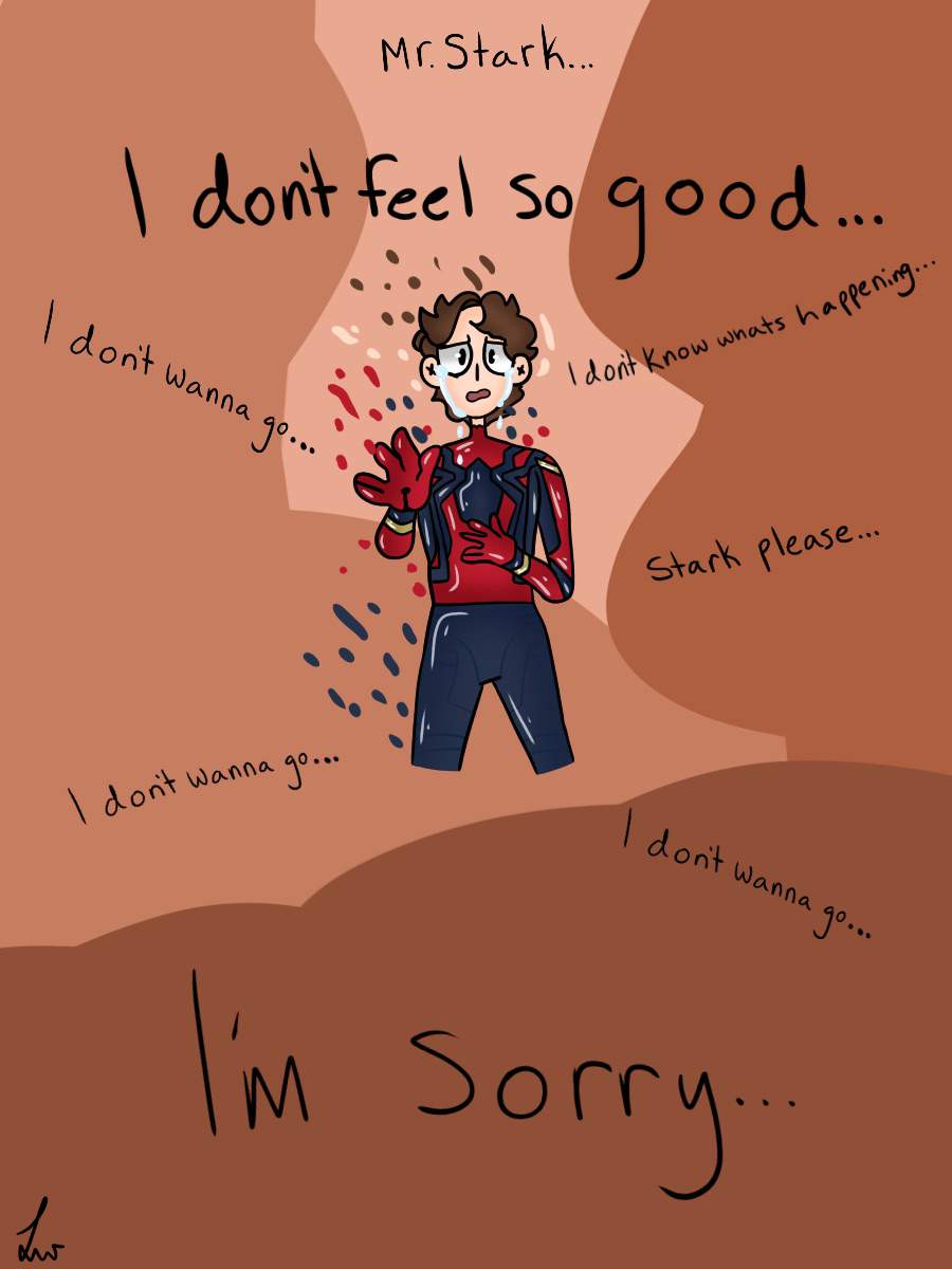 Mr. Stark.. I don't feel so good.. | Spider-Man Amino