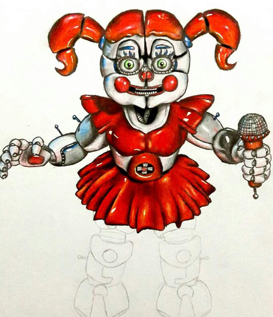 Circus Baby Drawing! | Five Nights At Freddy's Amino