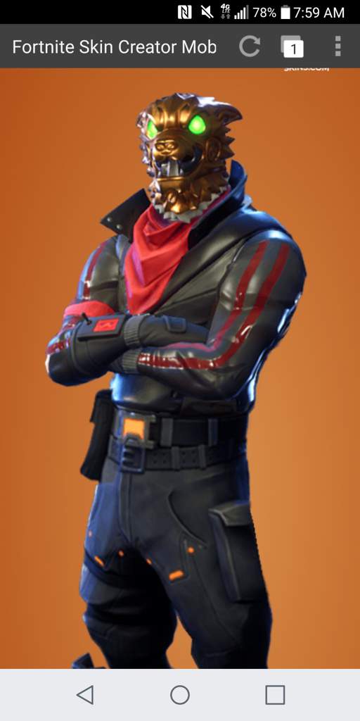 skins i created on a website just search up fortnite skin creator - a fortnite skin generator