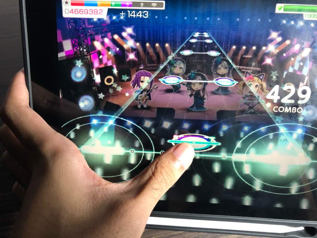 How To Play With Thumbs On Tablet バンドリ Bang Dream Amino